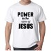 Camiseta masculina there power name Jesus