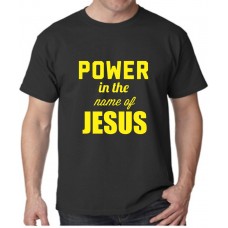 Camiseta masculina there power name Jesus